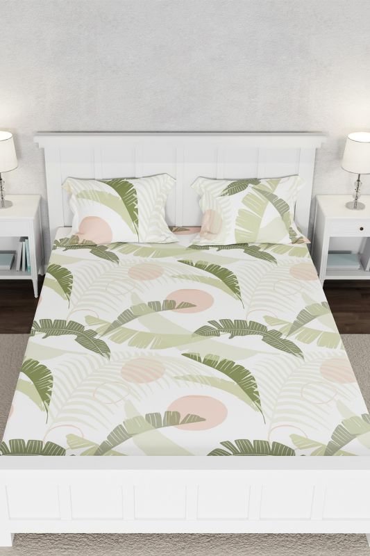 Premium Printed Bed Sheet Set B-21