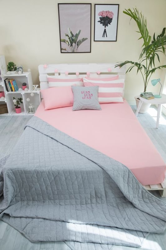 Dyed  MAK Bed Sheet Set T-150