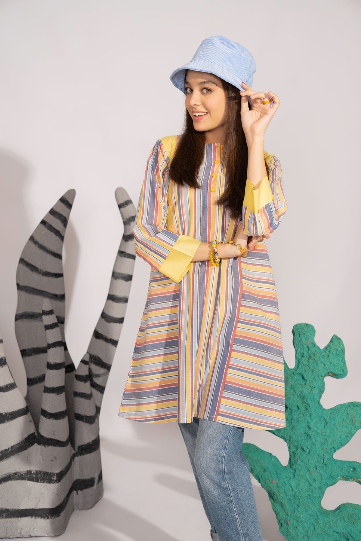 Yarn Dyed Kurti