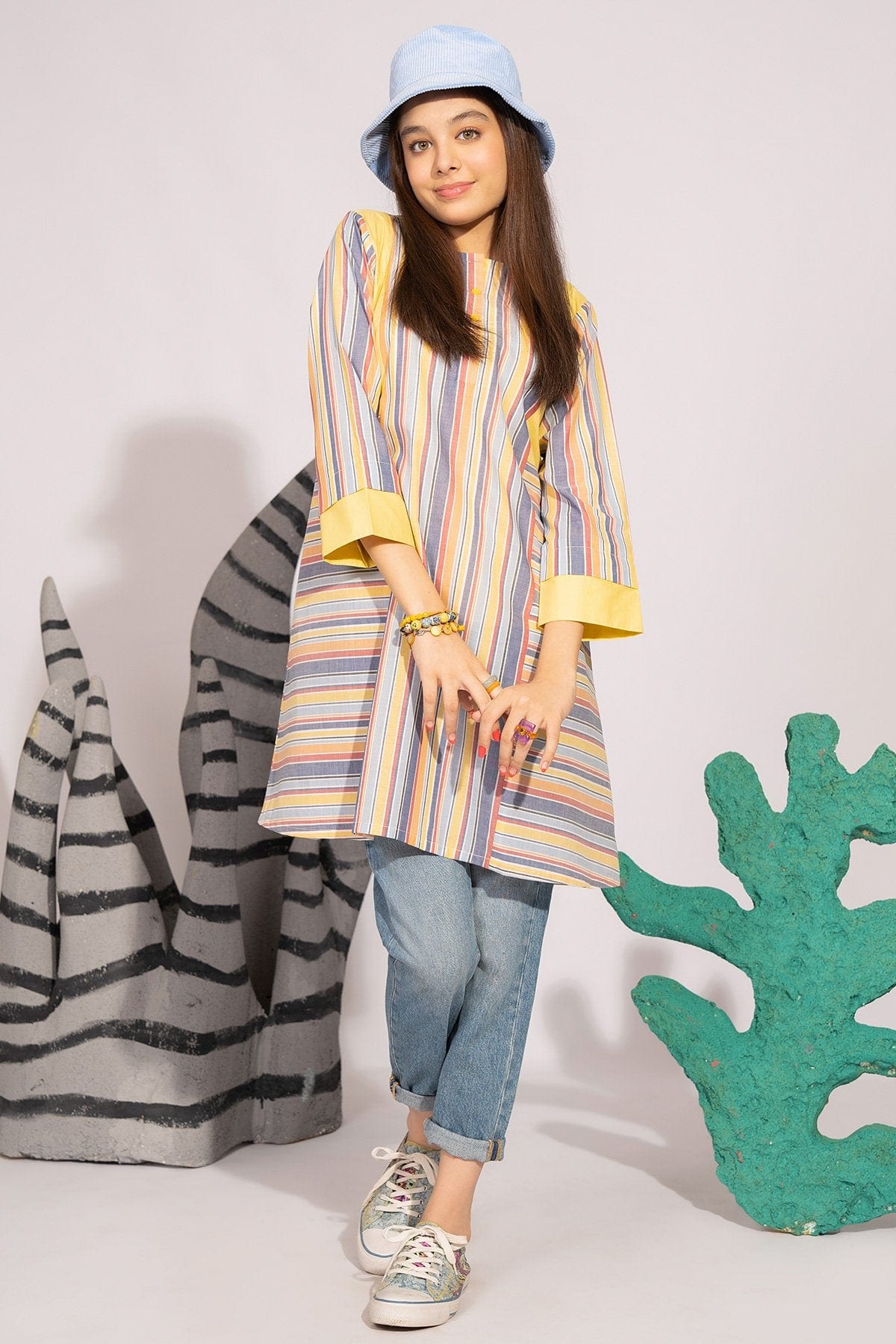 Yarn Dyed Kurti