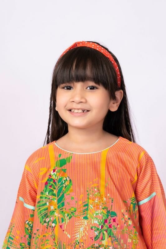 3 Pc Printed Lawn Outfit