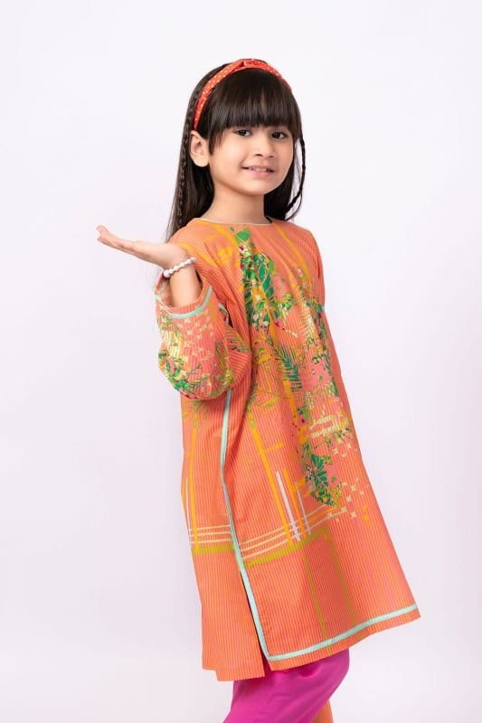 3 Pc Printed Lawn Outfit